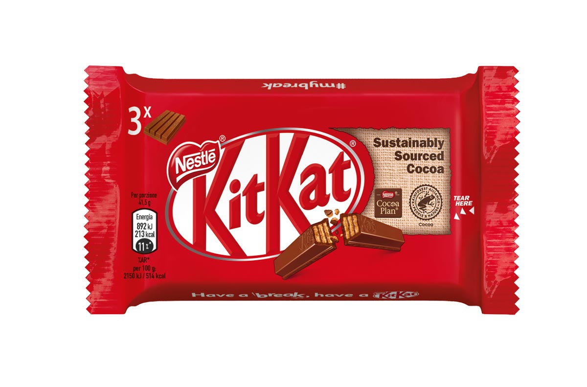 KITKAT Classico 4 Fingers 3 pezzi da 41,5g