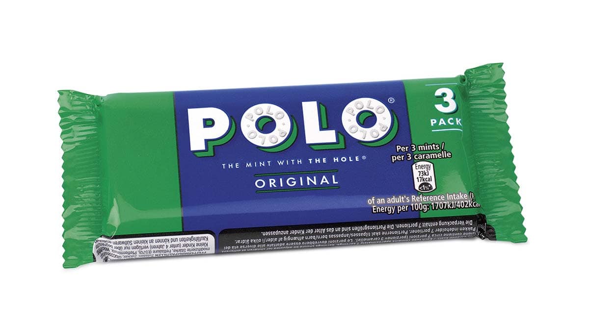 Polo Caramelle dure gusto menta