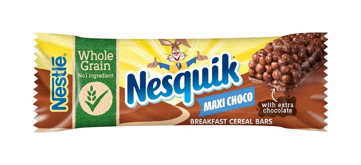 Nesquik MAXICHOCO Barrette di cereali integrali al cioccolato