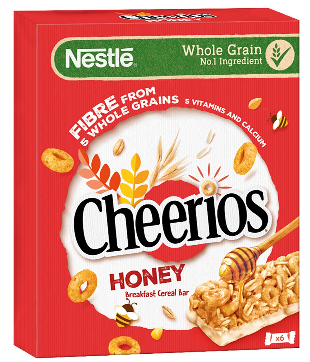 Cheerios Barrette ai cereali integrali e miele x6