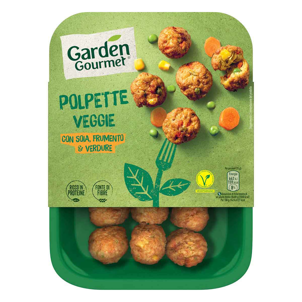 Garden Gourmet Polpette Veggie con Soia, Frumento e Verdure