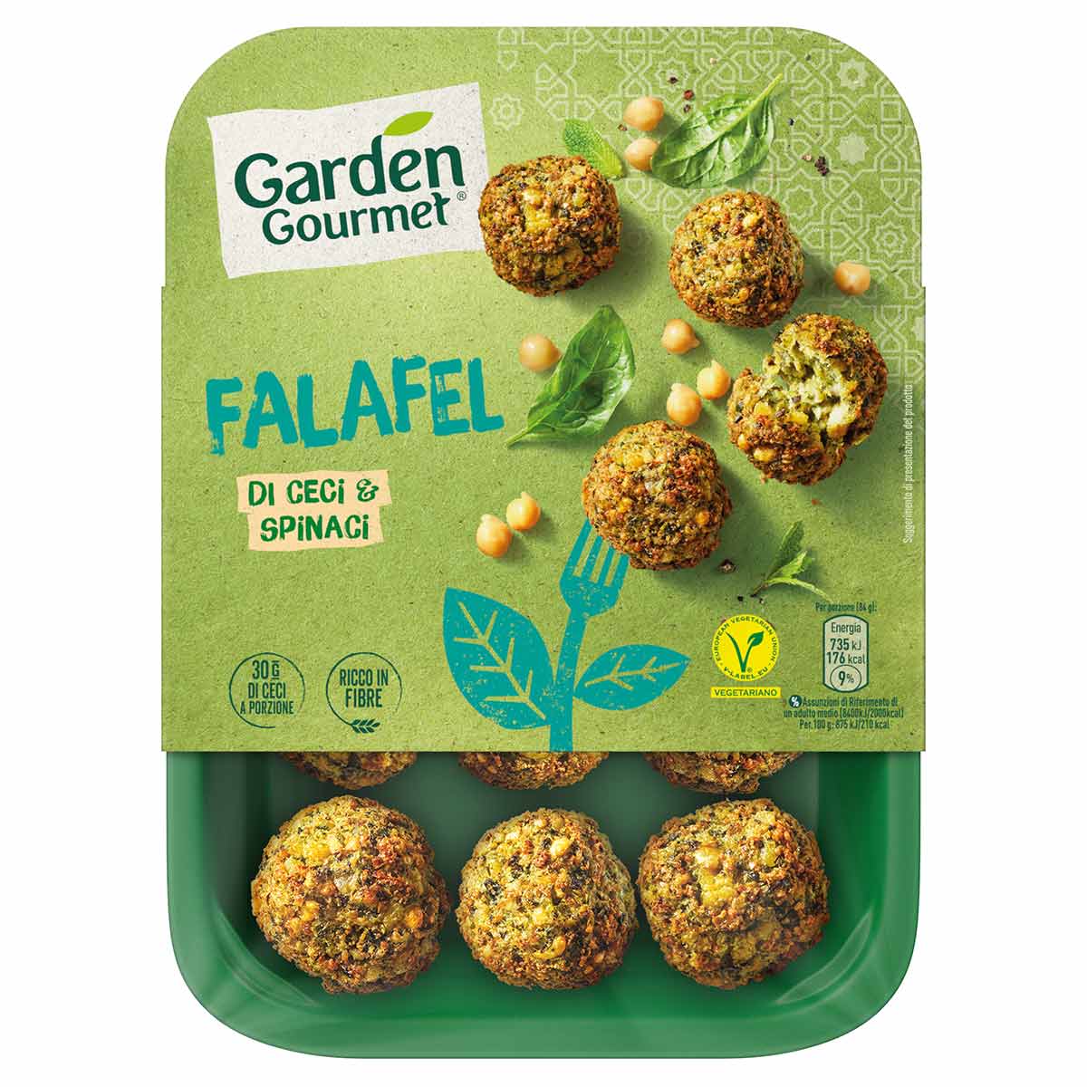 Garden Gourmet Falafel con Ceci e Spinaci