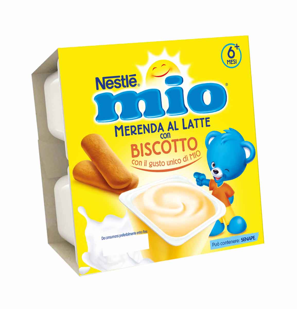 MIO MERENDA BISCOTTO 4x100g