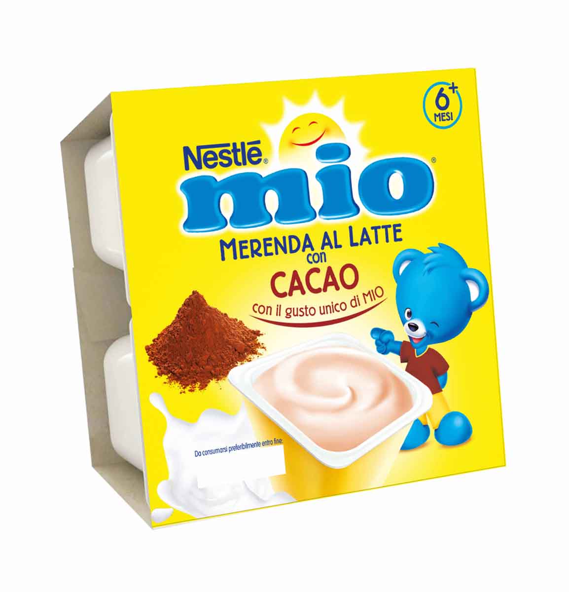 MIO MERENDA CACAO 4x100g