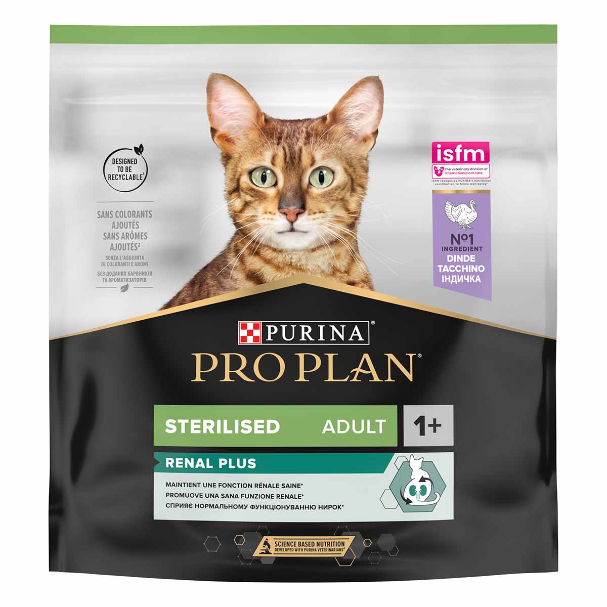 PRO PLAN STERILISED ADULT RENAL PLUS TACCHINO 400g