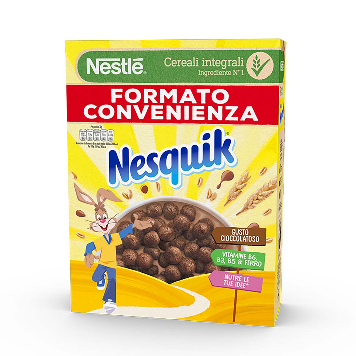 Nesquik CEREALI Palline di cereali integrali al cioccolato 950g