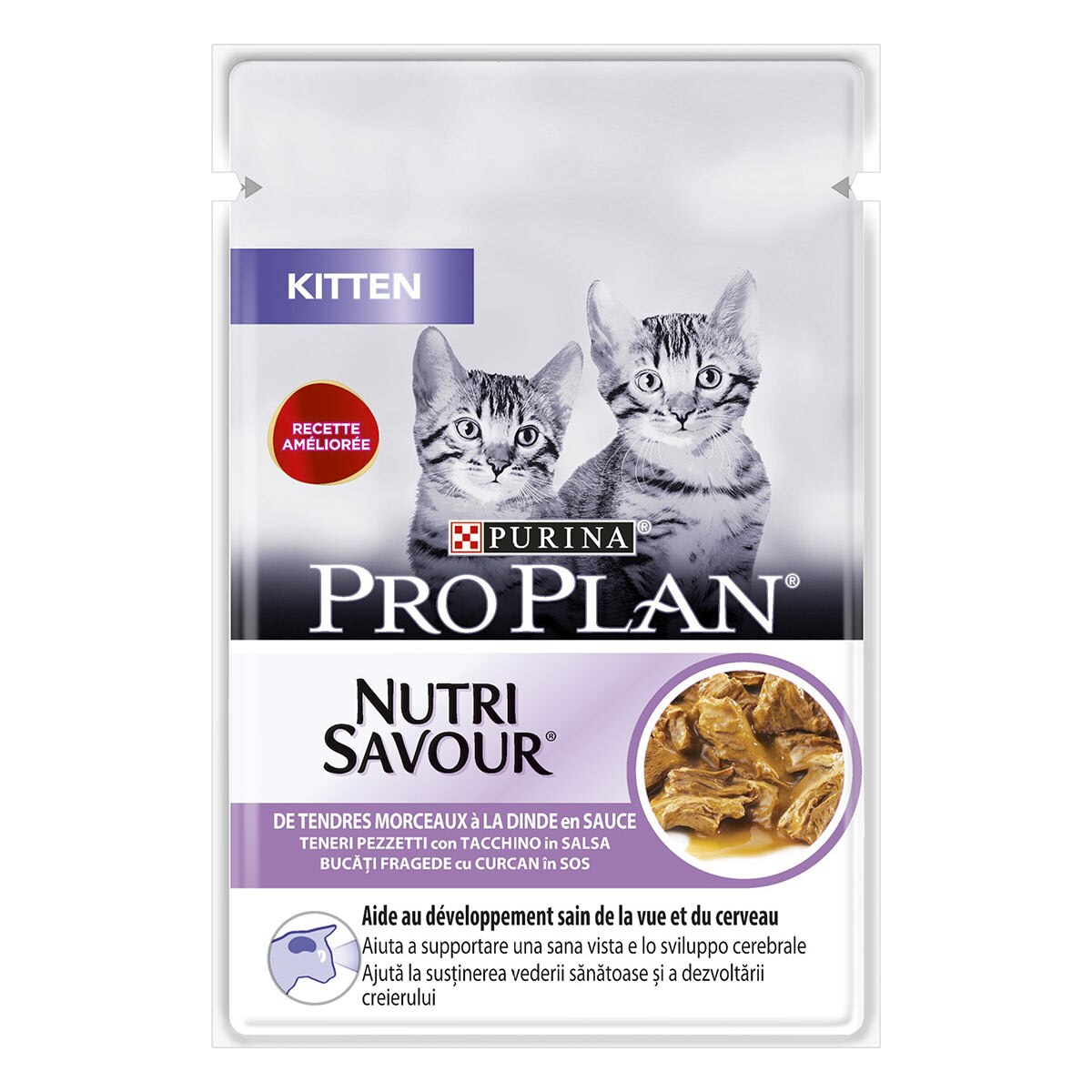 PRO PLAN KITTEN TENERI PEZZETTI IN SALSA CON TACCHINO 85 g