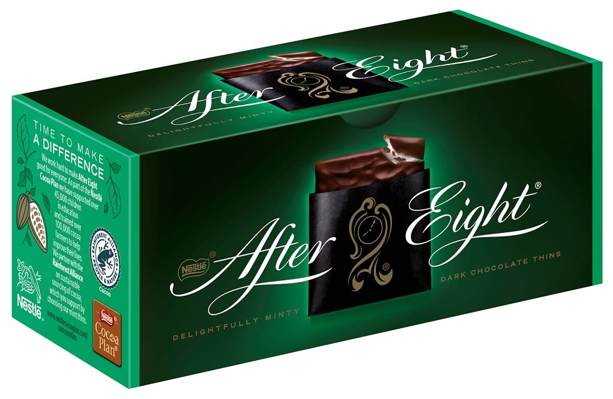 After Eight Sfoglie ripiene alla menta 200g