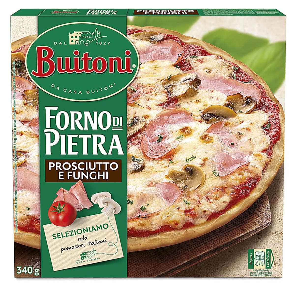 Forno di Pietra Prosciutto e Funghi