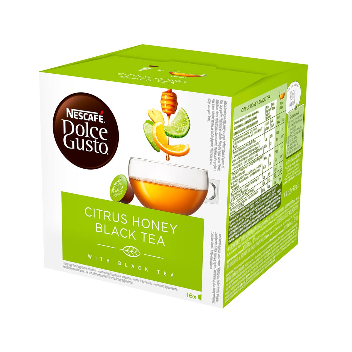Citrus Honey Black Tea 16 Capsule