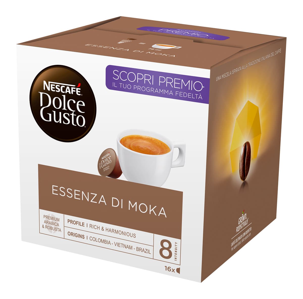 Essenza di Moka 16 Capsule