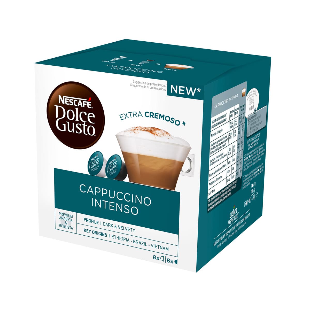 Cappuccino Intenso 16 Capsule