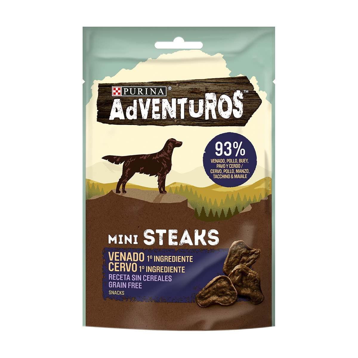 ADVENTUROS High Meat 70g Mini Steaks Cervo