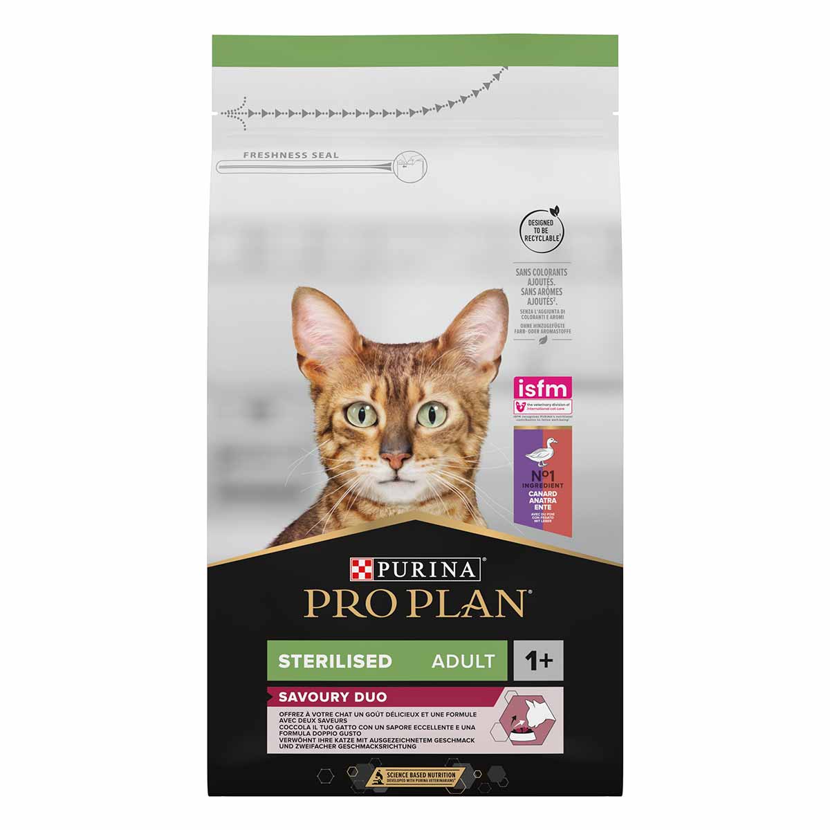 PRO PLAN STERILISED ADULT SAVOURY DUO ANATRA E FEGATO 1,5kg