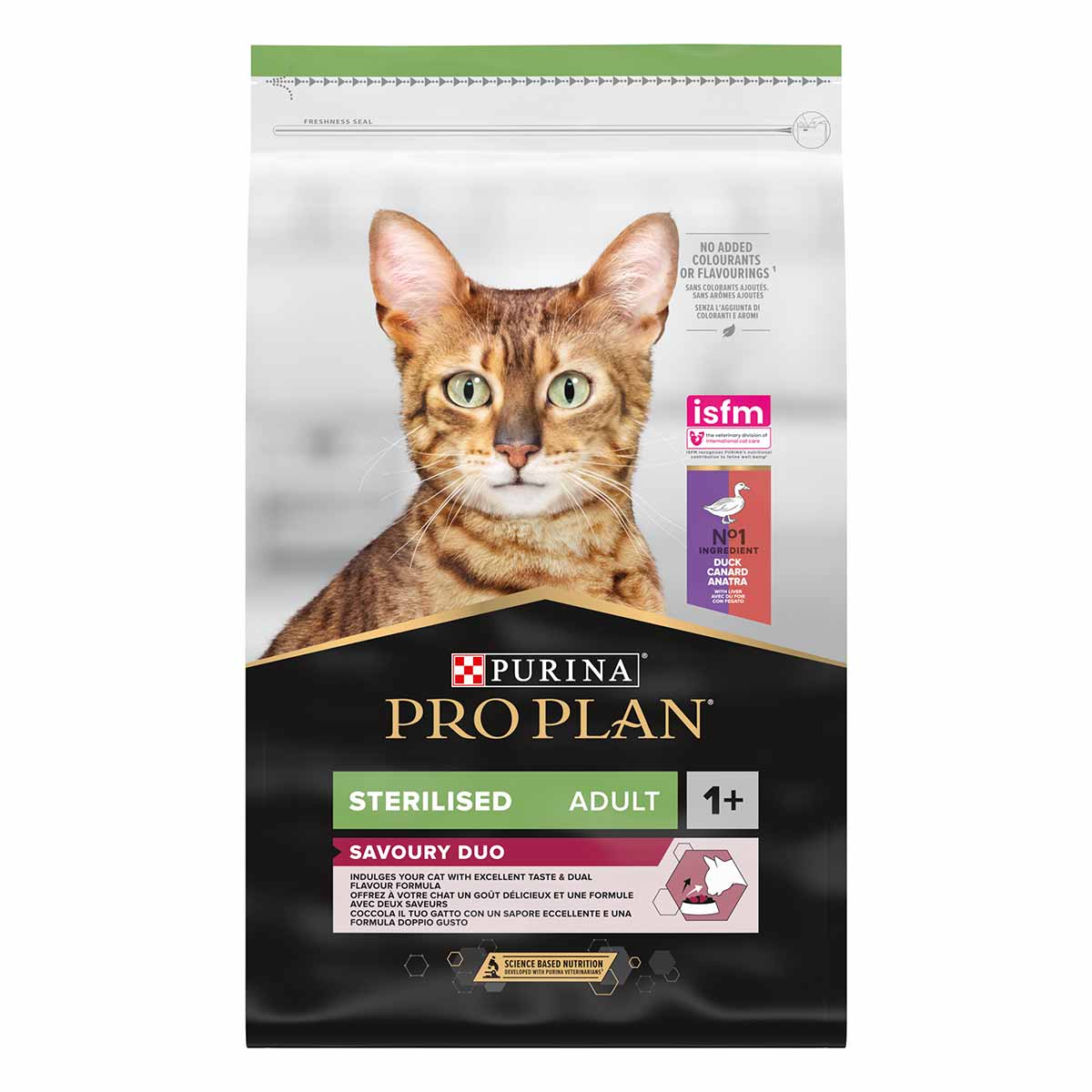 PRO PLAN STERILISED ADULT SAVOURY DUO ANATRA E FEGATO 10kg