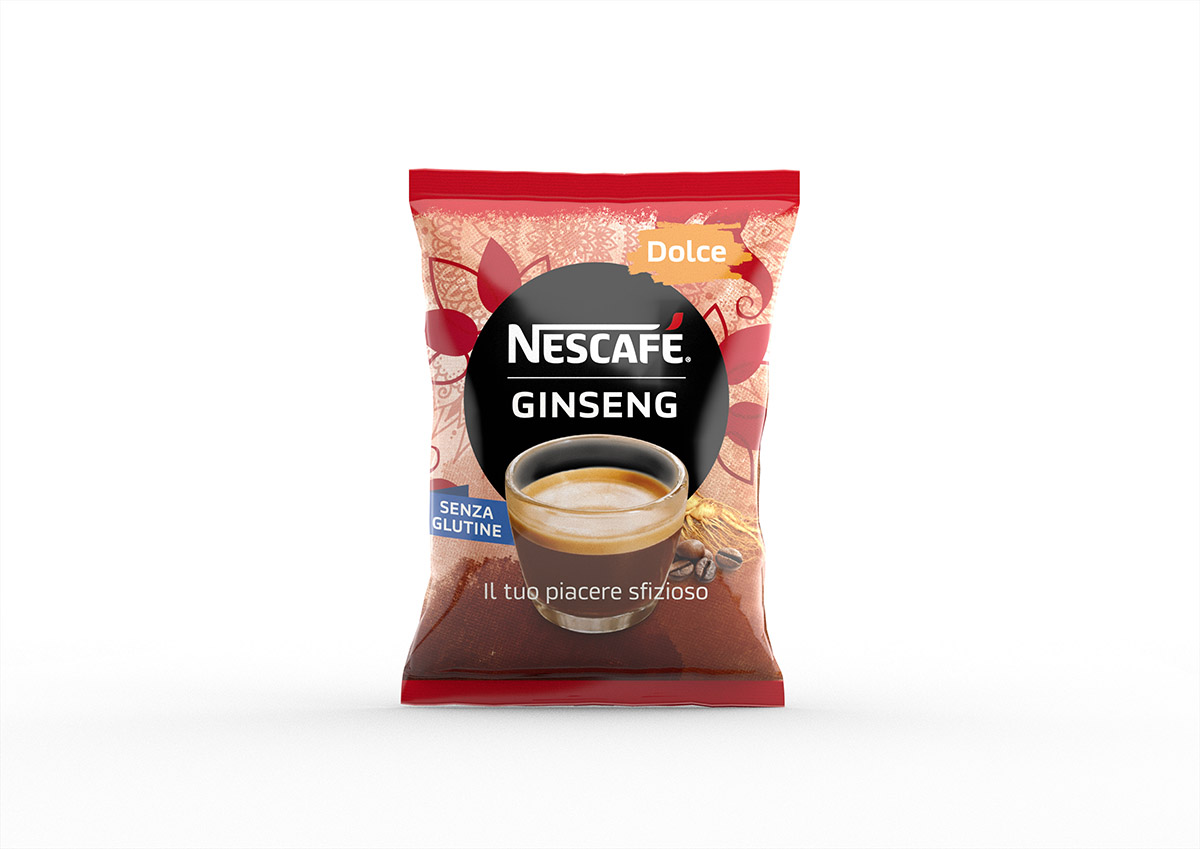 NESCAFE GINSENG Coffee Sweet 16x500g IT