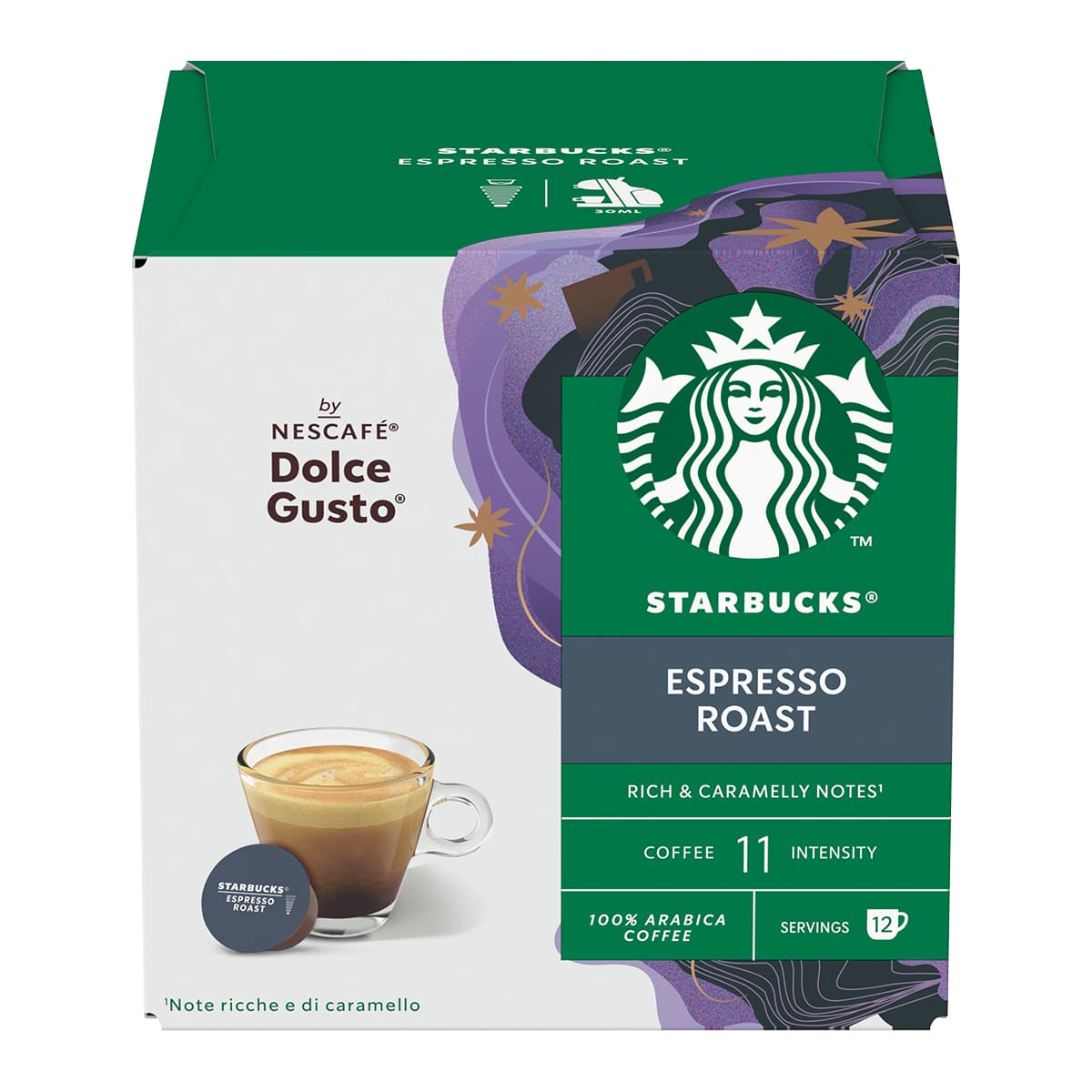 STARBUCKS® ESPRESSO ROAST BY NESCAFÉ® DOLCE GUSTO® 12 capsule