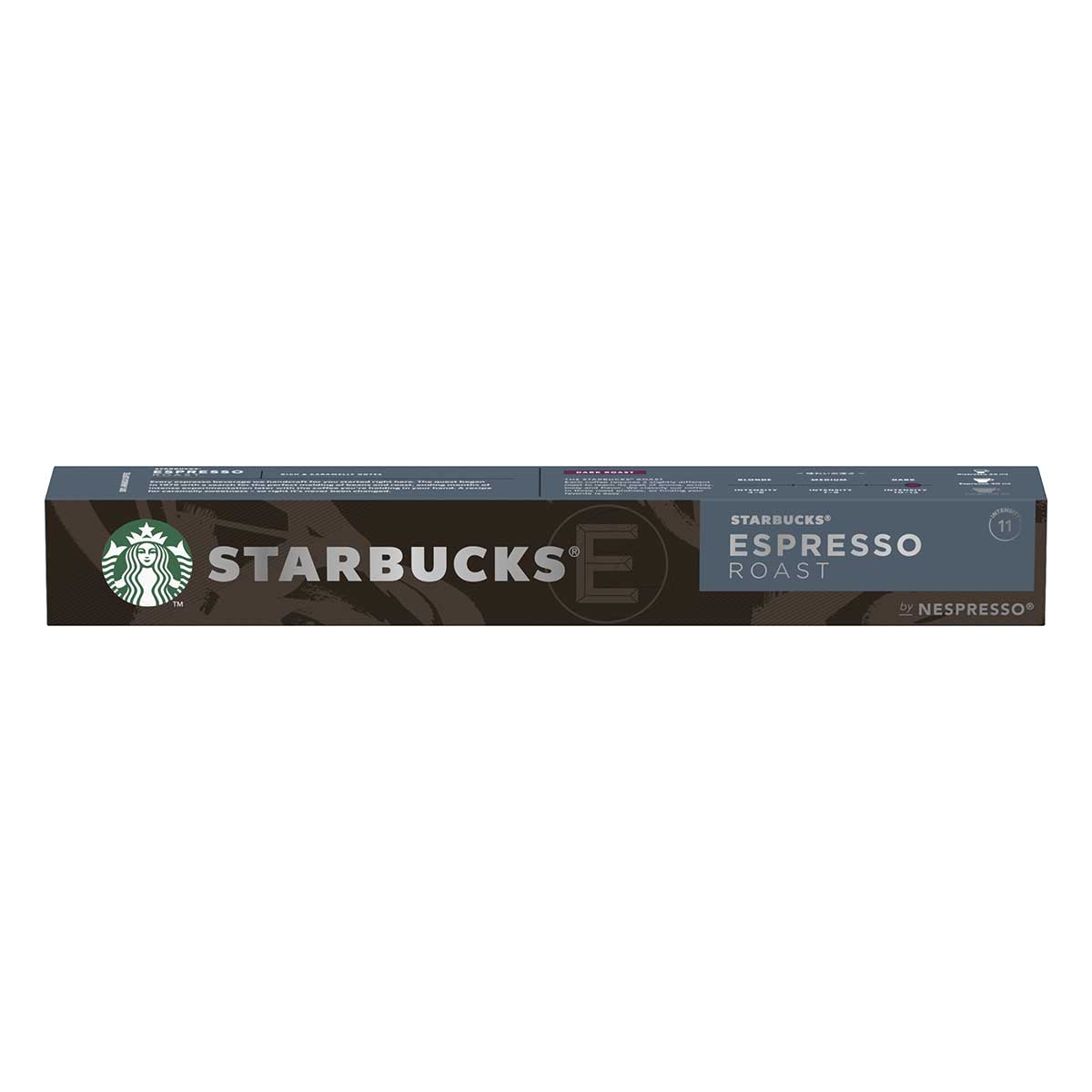 STARBUCKS® ESPRESSO ROAST BY NESPRESSO® 10 capsule