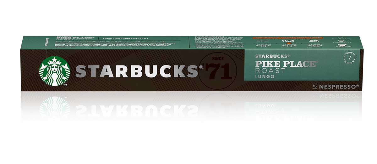 STARBUCKS® PIKE PLACEÂ® BY NESPRESSO® 10 capsule