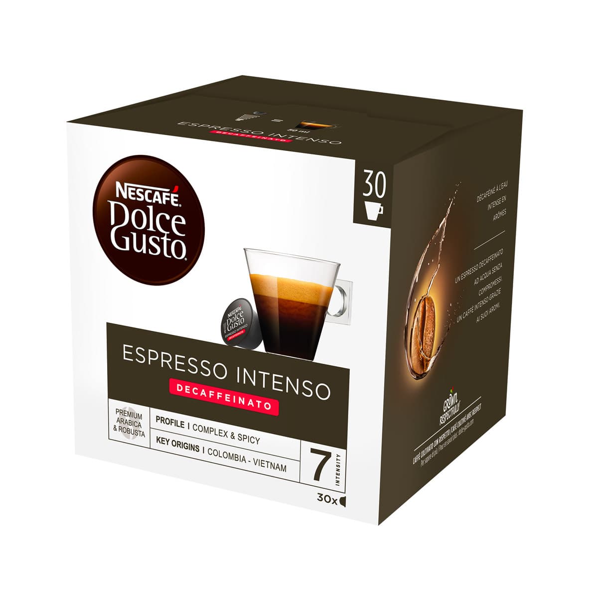 Espresso Intenso Decaffeinato 30 Capsule