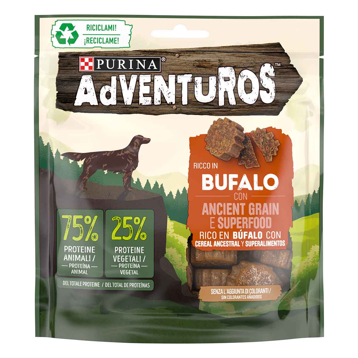 ADVENTUROS HIGH MEAT, ANCIENT GRAIN & SUPERFOOD BUFALO