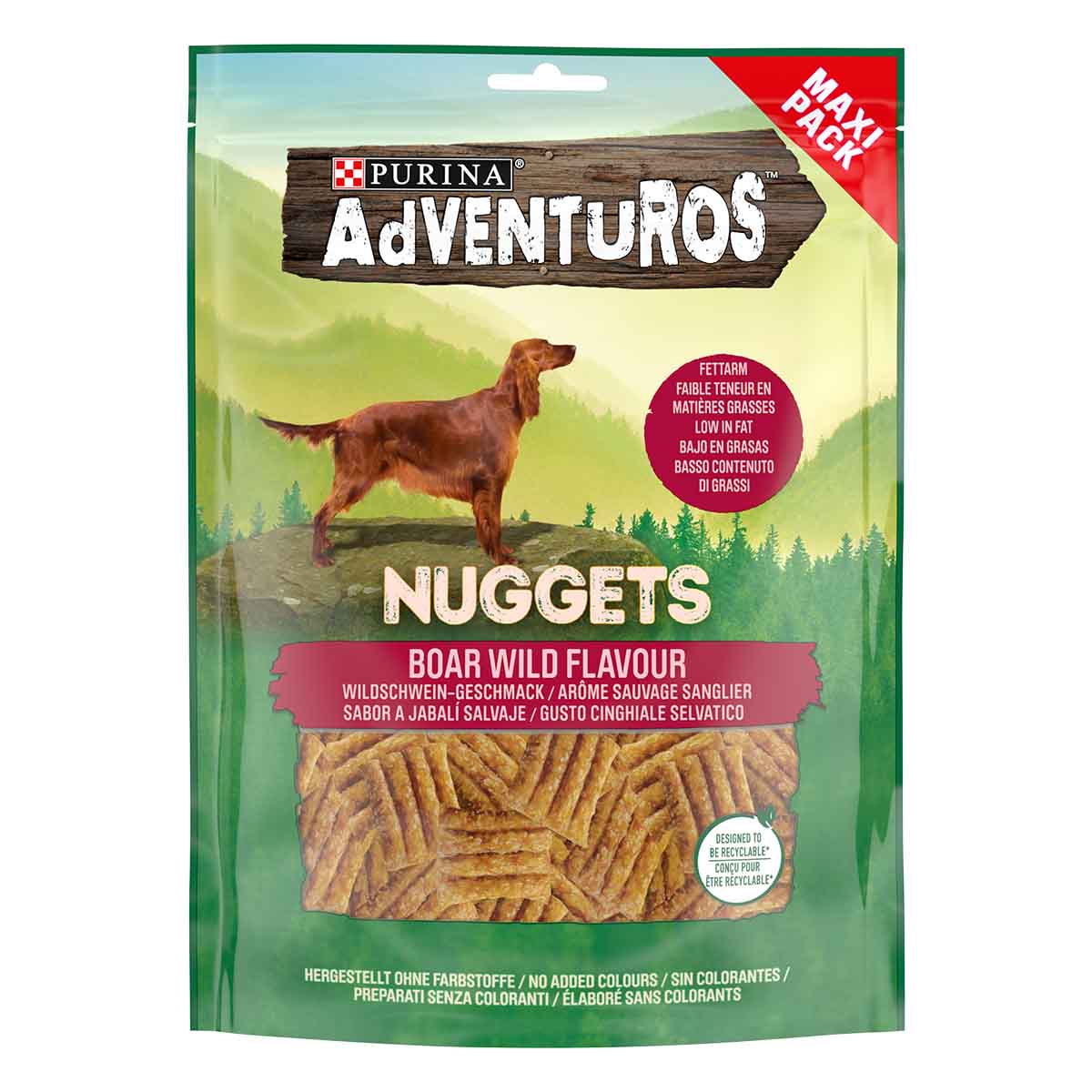 ADVENTUROS Nuggets Cinghiale Selvatico 300g
