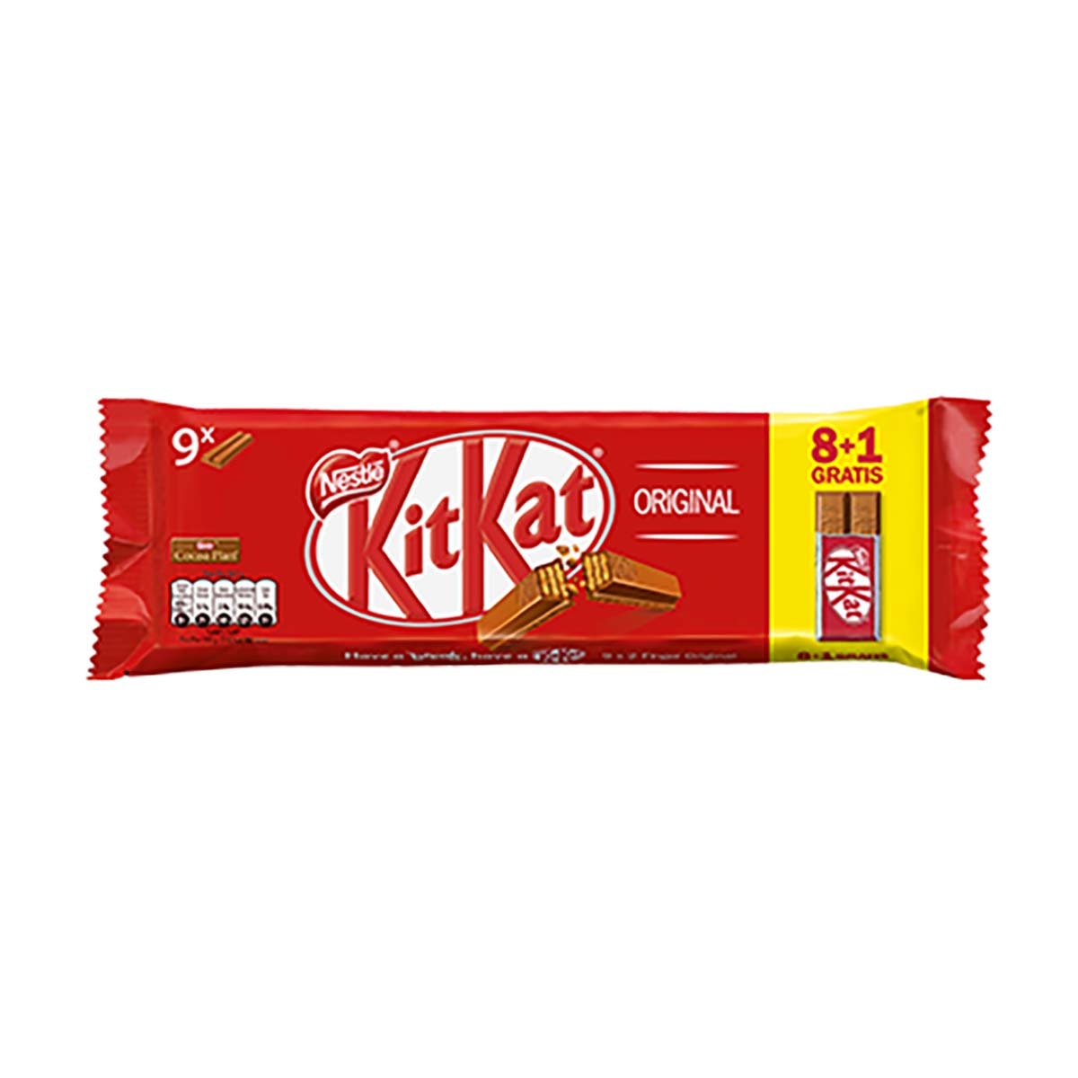 KITKAT Classico 2 Fingers 9 pezzi da 20,7g