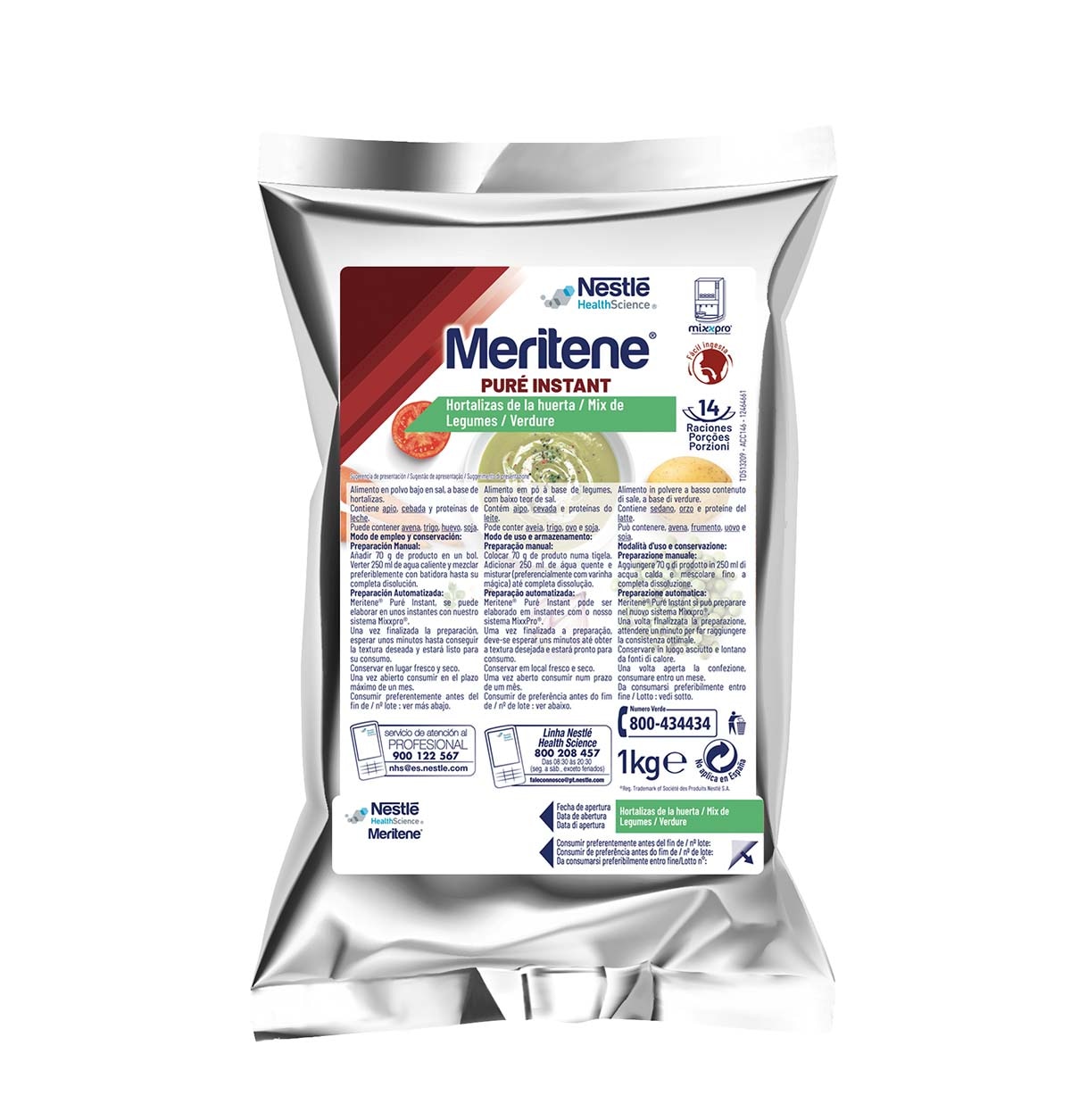 MERITENE PURE INSTANT Verdure