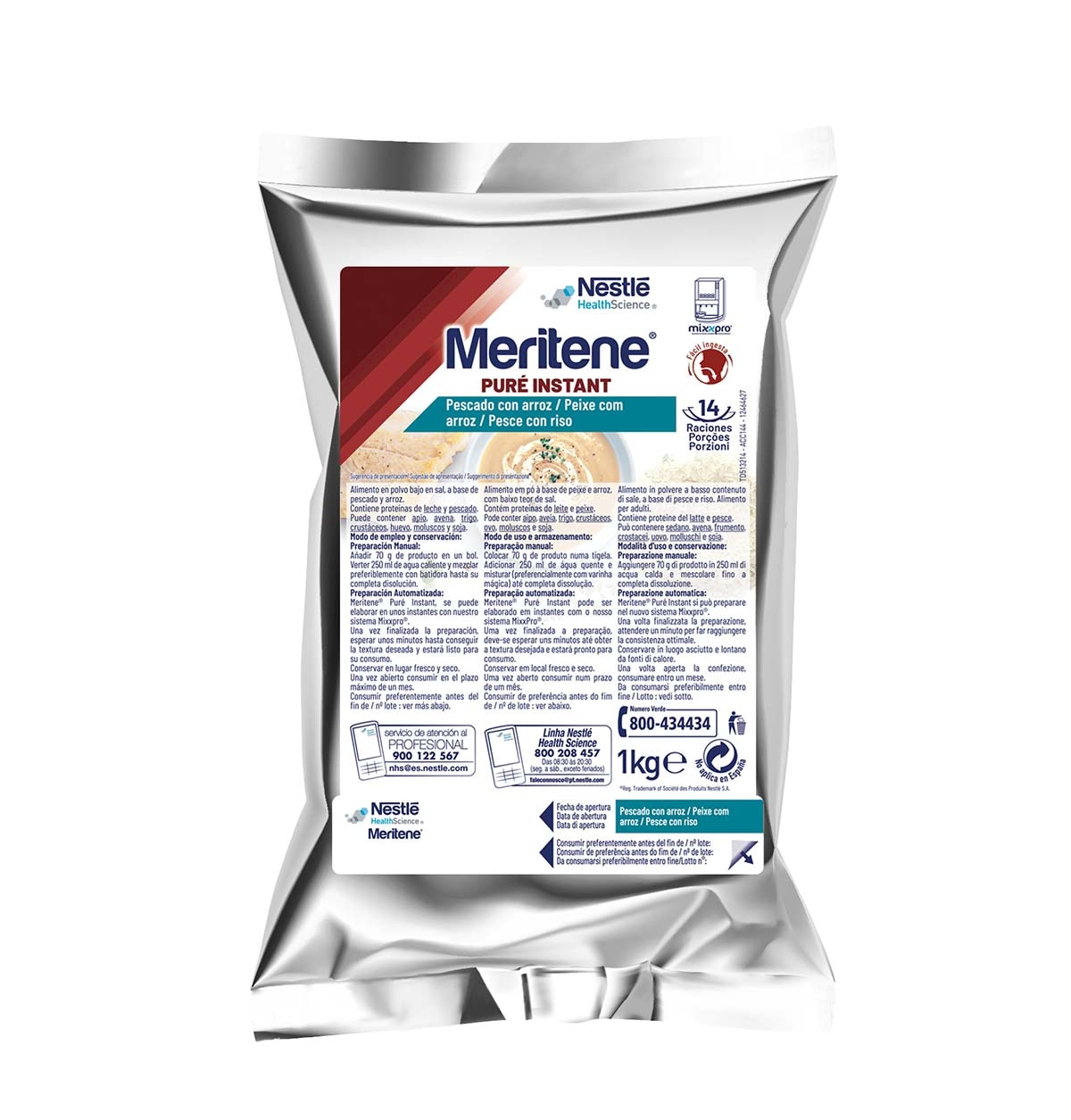 MERITENE PURE INSTANT Pesce con riso