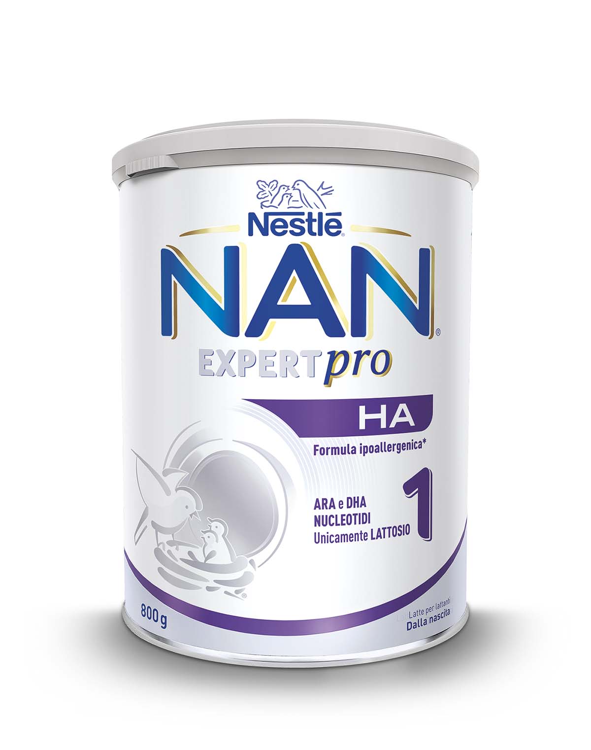 Nestlé NAN HA 1 800 g. Latte per lattanti in polvere, dalla nascita al 6°mese