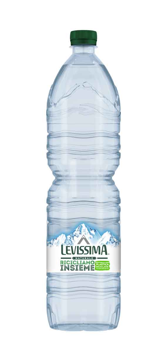 Levissima Acqua Minerale Naturale 25% RPET 1.5 l - Bottiglia