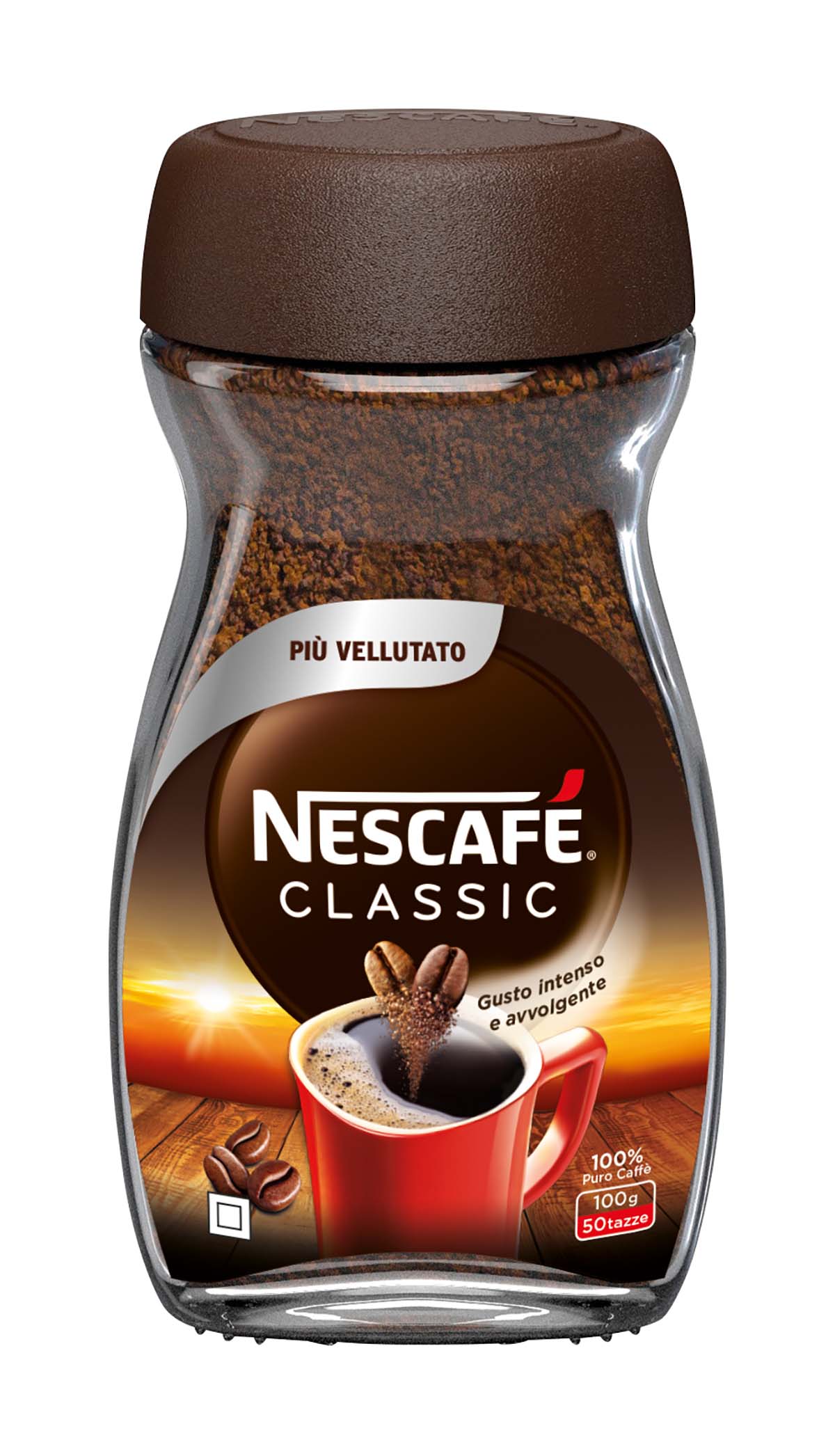 Nescafé CLASSIC caffè solubile barattolo 100g