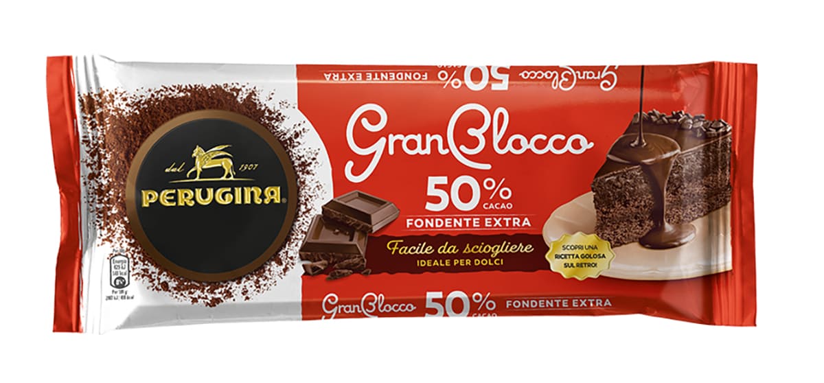 Perugina GranBlocco Fondente Extra 50% 500g