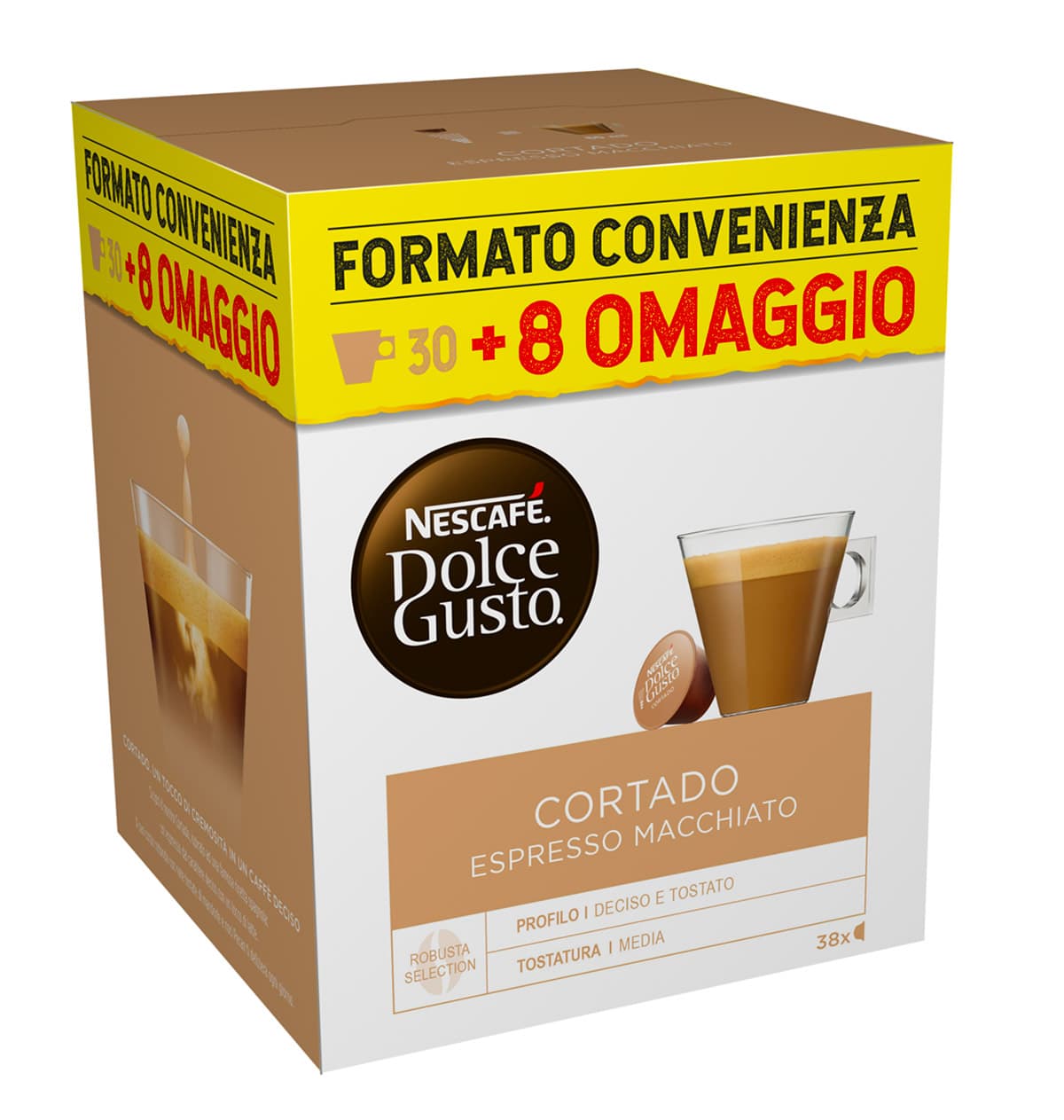 Cortado 30+8