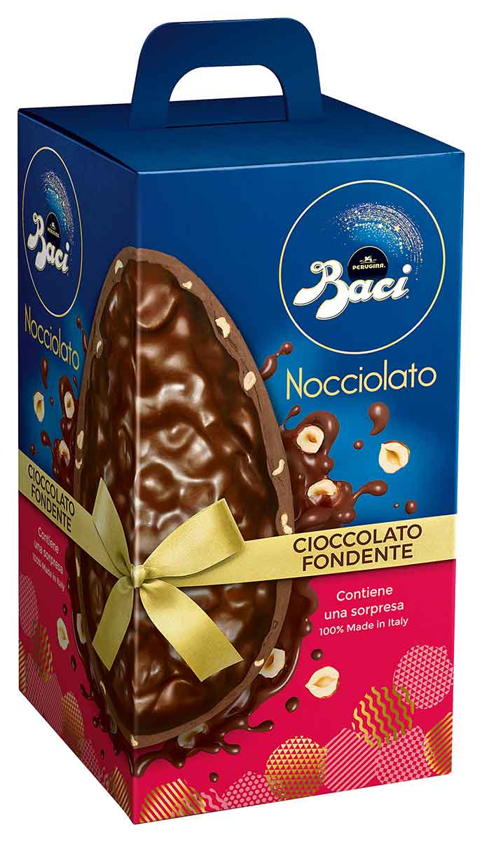 Baci Perugina Uovo di cioccolato fondente con nocciole in pezzi 370g