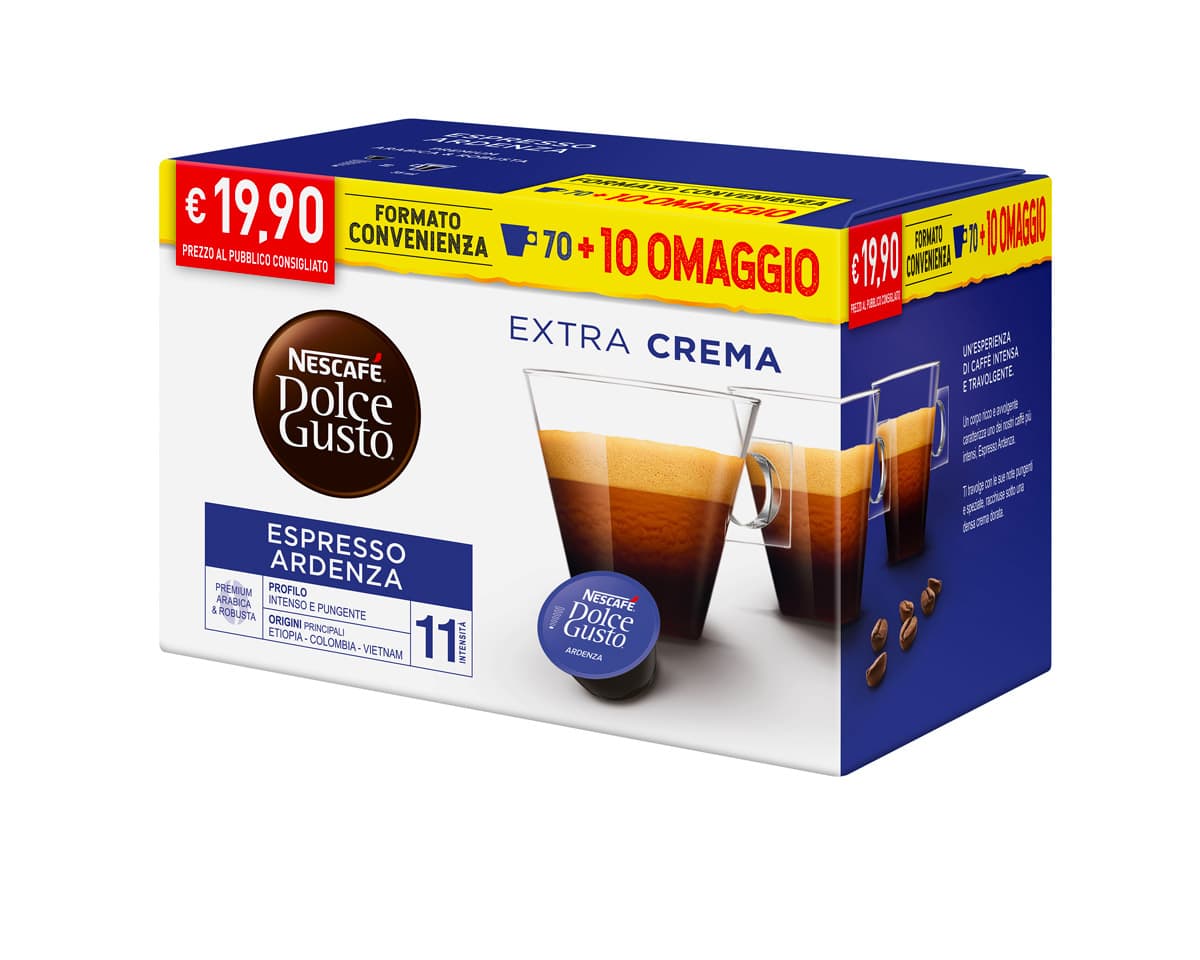 Espresso Ardenza 70+10 Omaggio