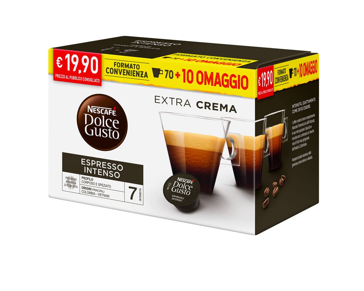 Espresso Intenso 70+10 Omaggio