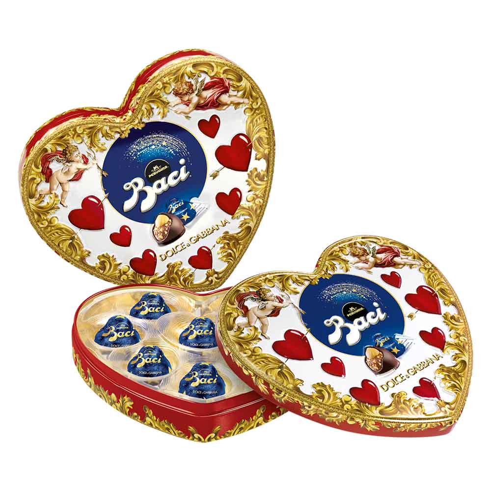 Baci Perugina Cuore Latta Cupido 100g