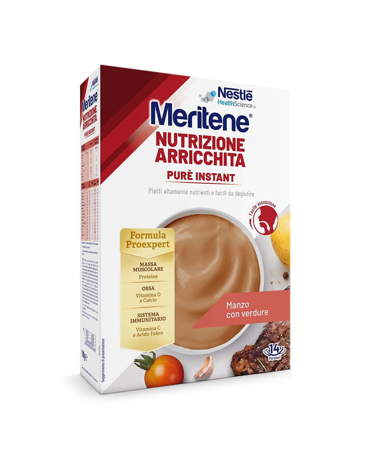 MERITENE PURE' INSTANT - Manzo con verdure