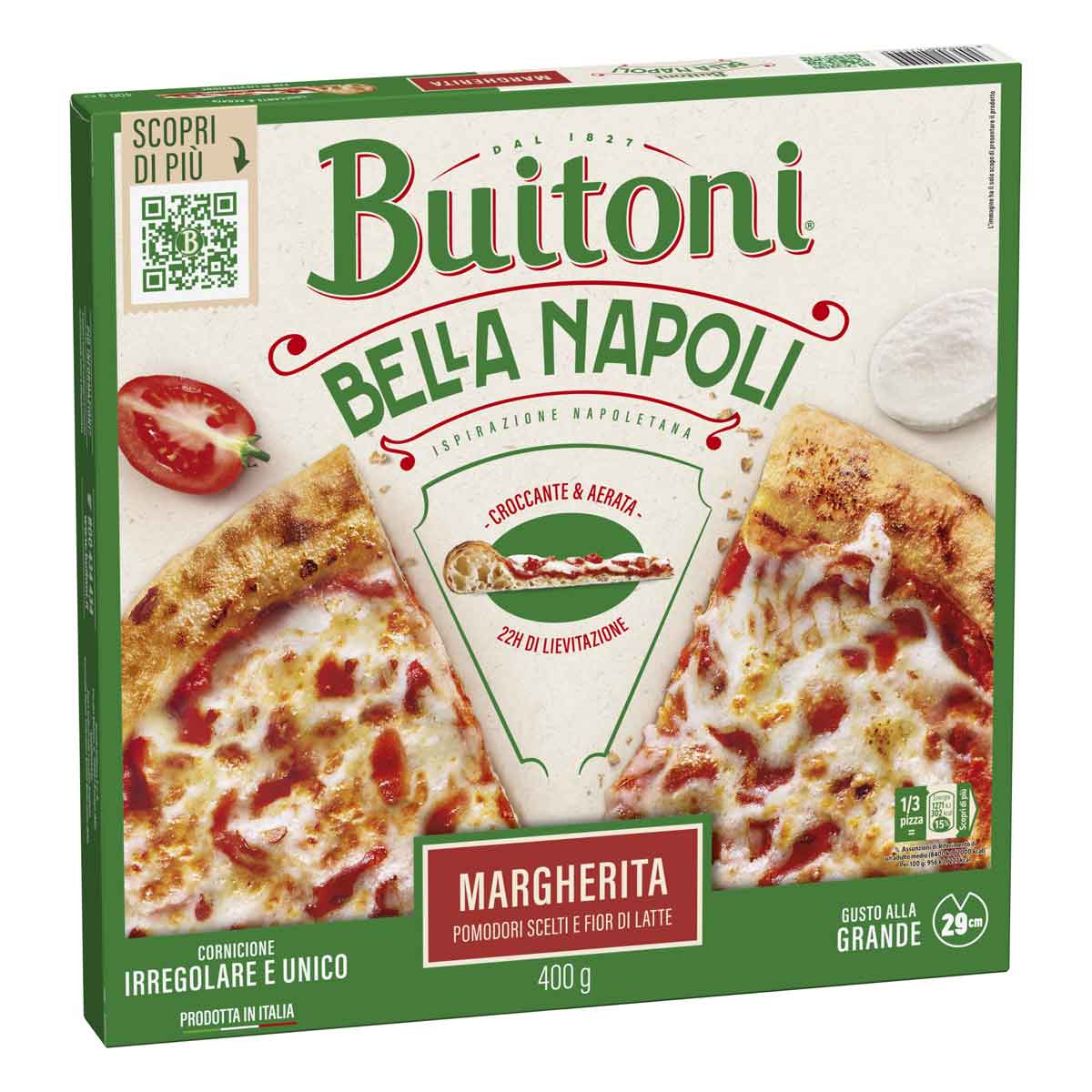 BELLA NAPOLI Pizza Margherita 8x400g IT