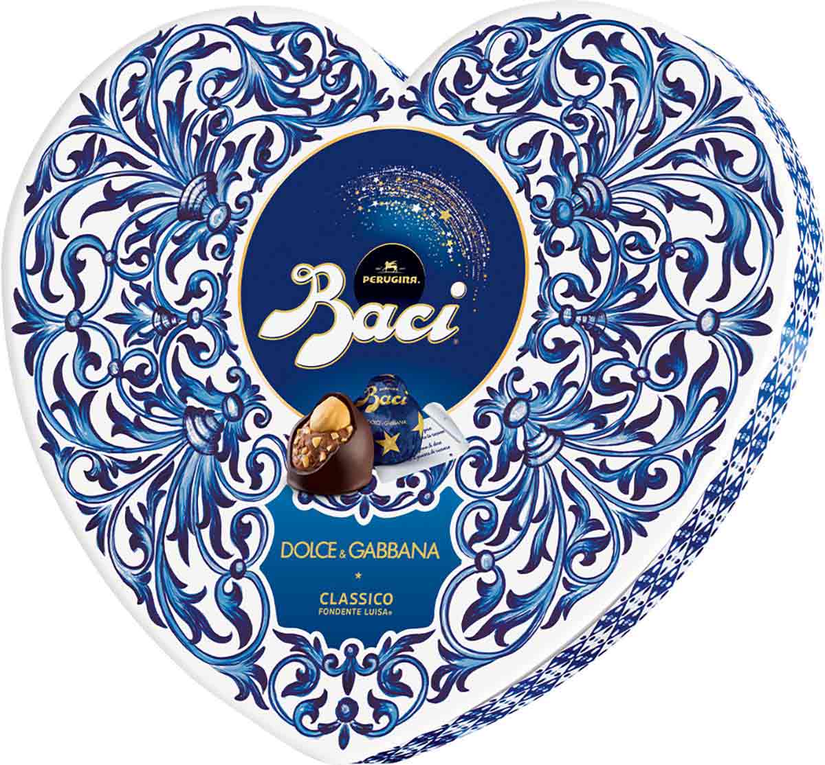 Baci Perugina Classico Maxicuore Maiolica 150g