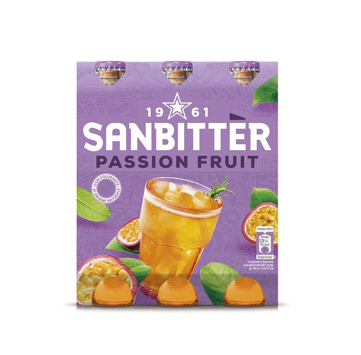 Sanbittèr Passion Fruit VAP 3x20cl