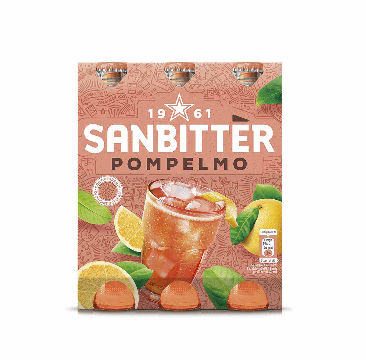 Sanbittèr Pompelmo VAP 3x20cl