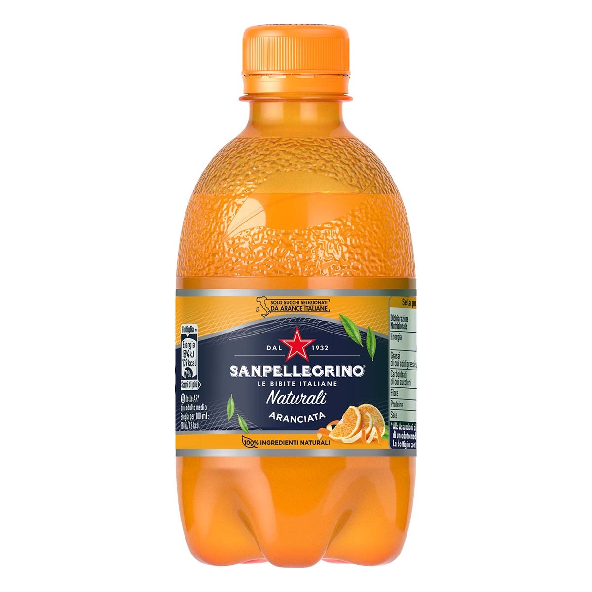 Aranciata Naturali Sanpellegrino PET 33cl