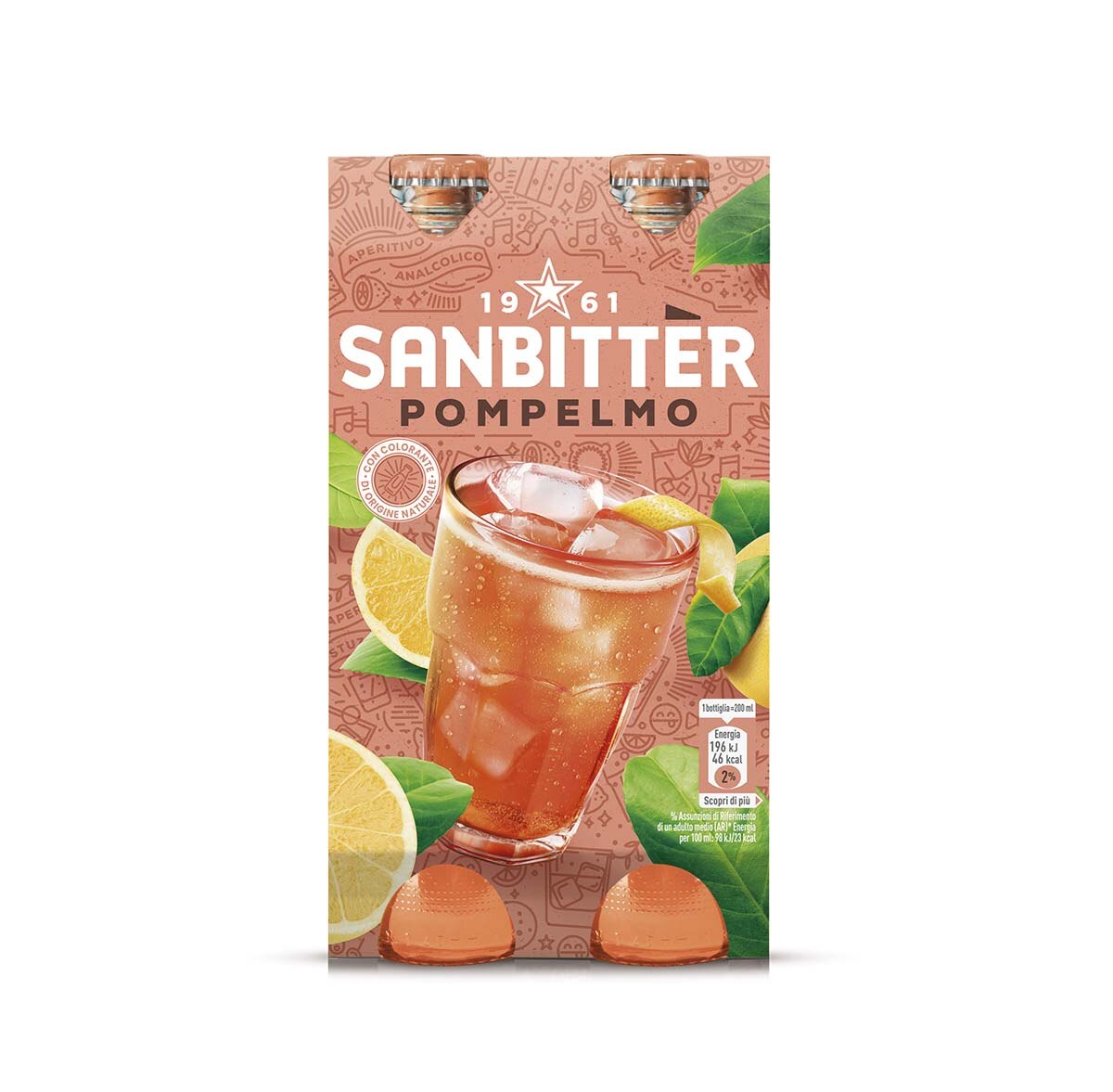 Sanbittèr Pompelmo VAP 4x20cl