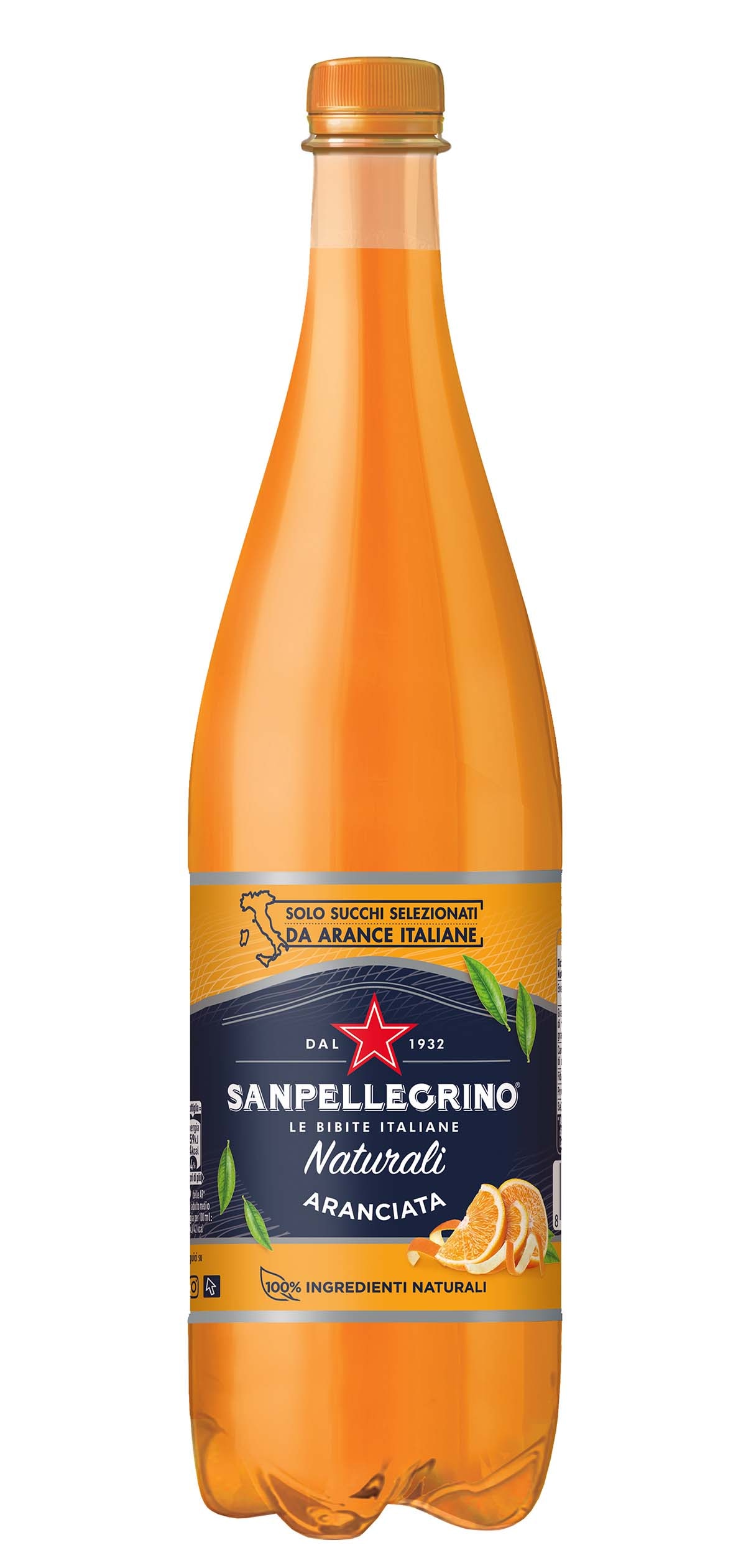 Aranciata Naturali Sanpellegrino PET 100cl