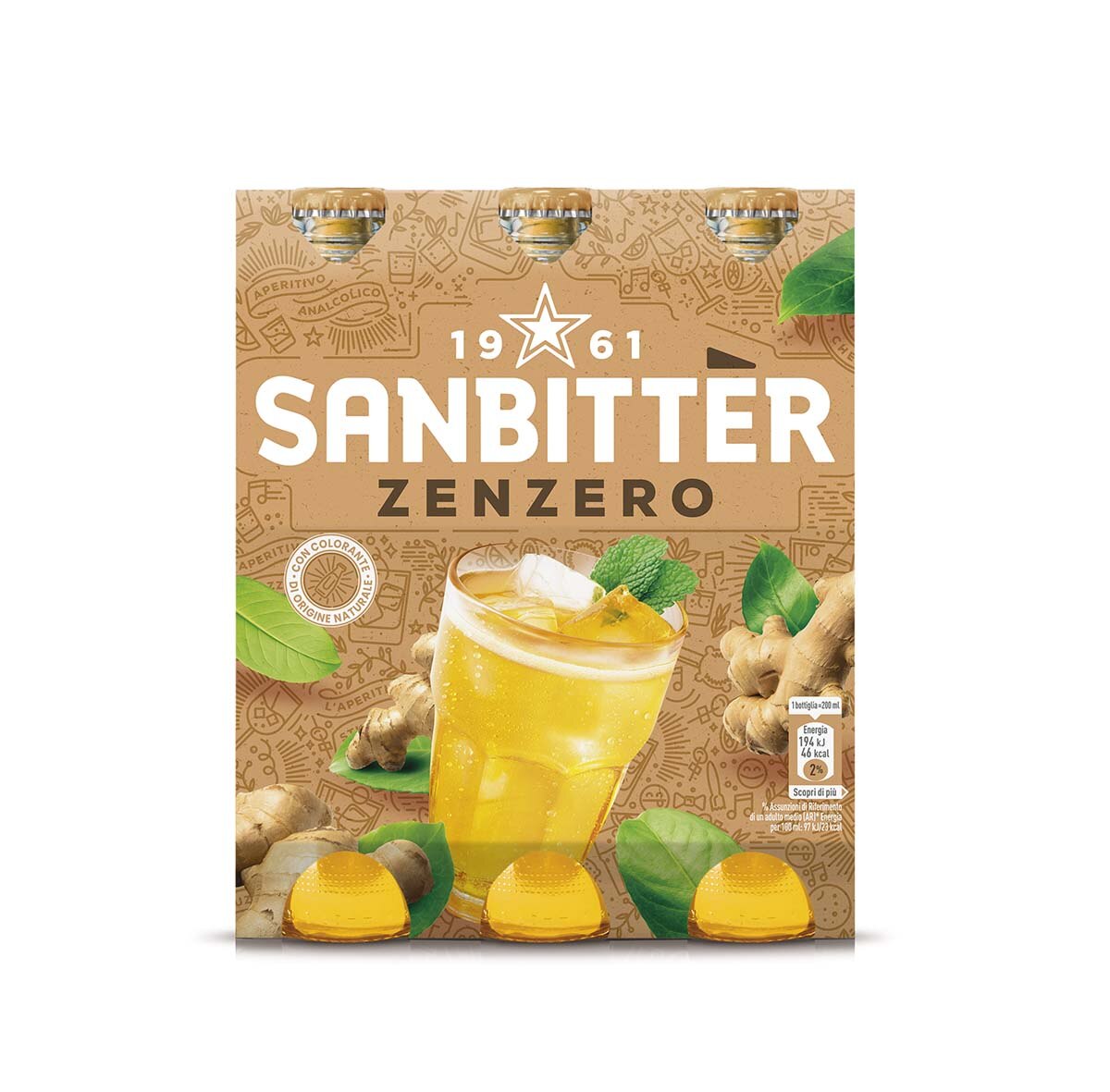 Sanbittèr Zenzero VAP 3x20cl