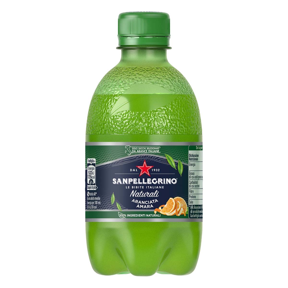 Aranciata Amara Naturali Sanpellegrino PET 33cl