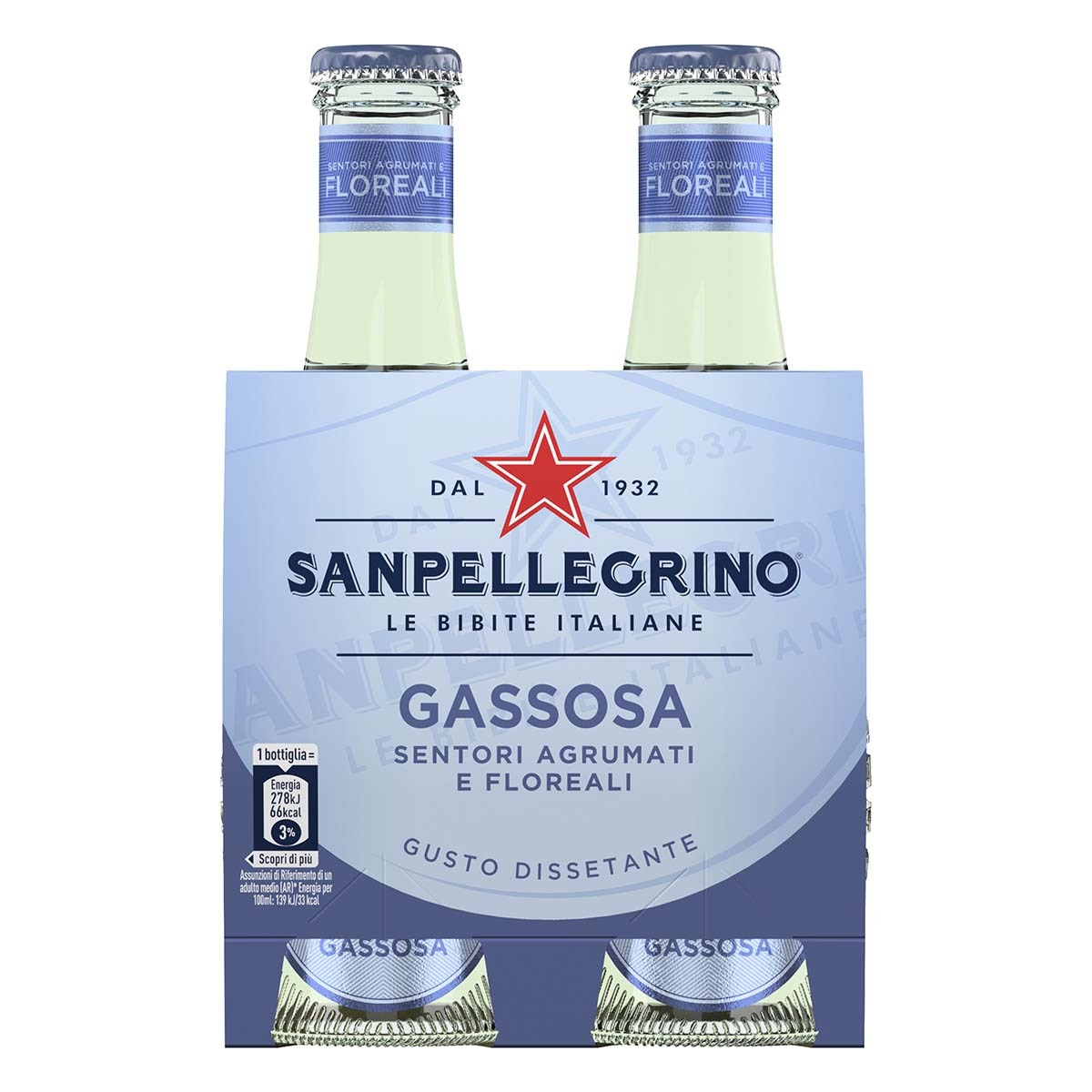 Gassosa Sanpellegrino VAP 4x20cl