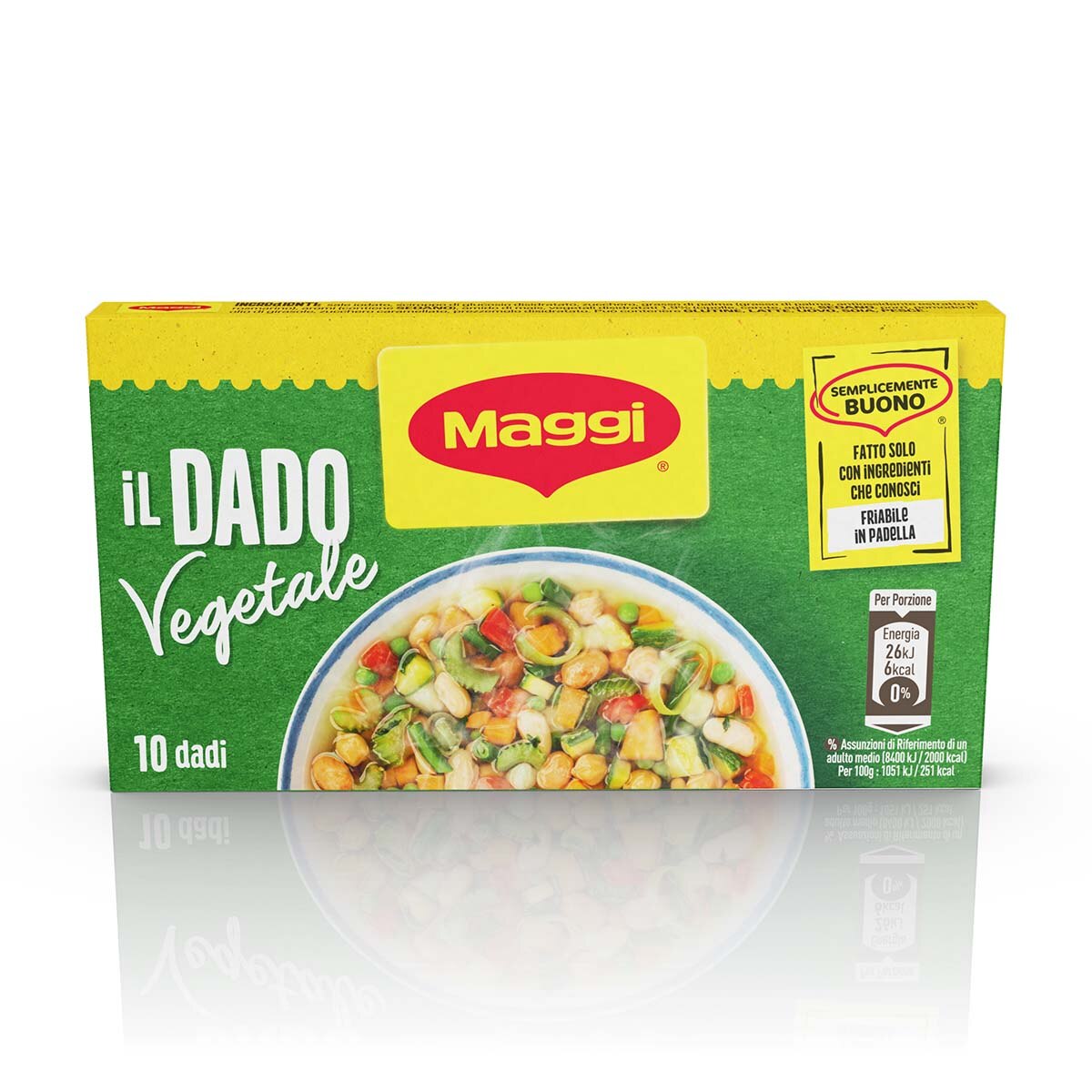 Dado Maggi Gusto Vegetale 10 cubi